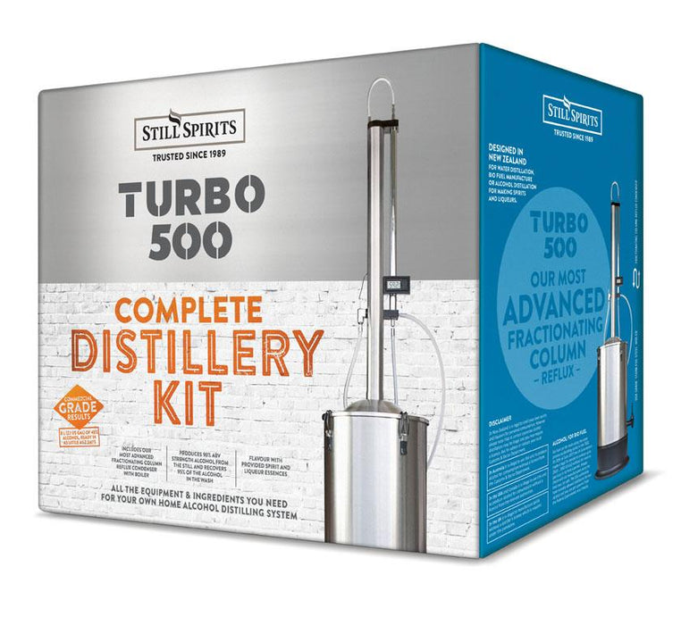 Turbo 500 Kit - Distilling Spirits Kit